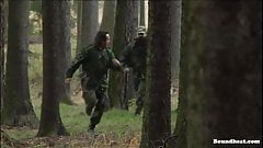 Failed Escape by slave girl in prison running