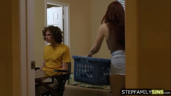 Stepmom seducing and fucking new stepson